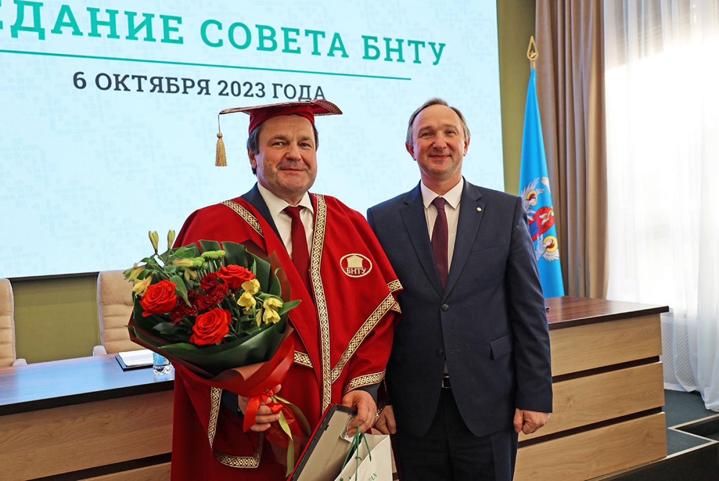 Валентин Болеславович Татарицкий – почетный профессор БНТУ